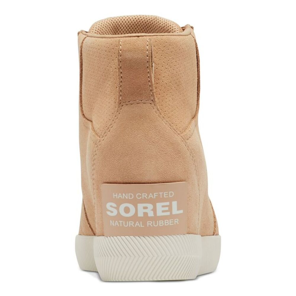 SOREL Womens Beige Elasticized Heel Pull-Tab Out N About Round Toe Booties 6.5 - Picture 2 of 4